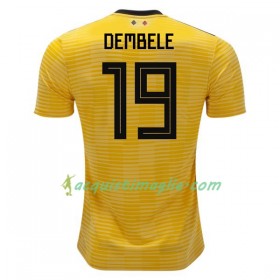 Divisa di Calcio Belgio Dembele 19 Trasferta Mondiali 2018